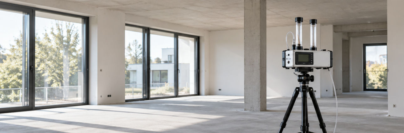 DGNB Schadstoffmessung im Neubau